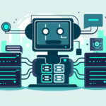 Graphic showing a server overwhelmed by bot traffic with CPU overload indicators, highlighting the impact of malicious bots on WordPress performance and the importance of firewall and intrusion prevention.